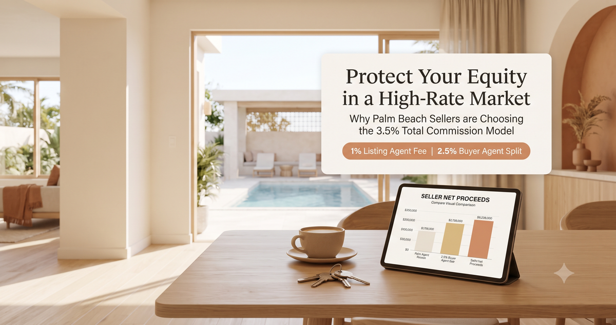 How Sellers Can Protect Their Equity with a 3.5% Total Commission Structure